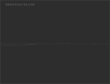 Tablet Screenshot of bassresourse.com